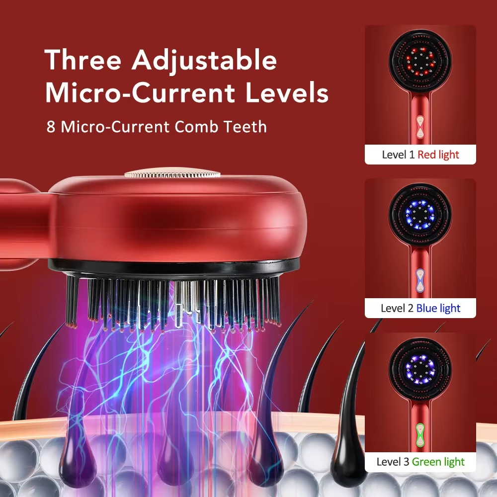 ScalpGlow Comb - LED, Serum Applicating, Massaging Comb